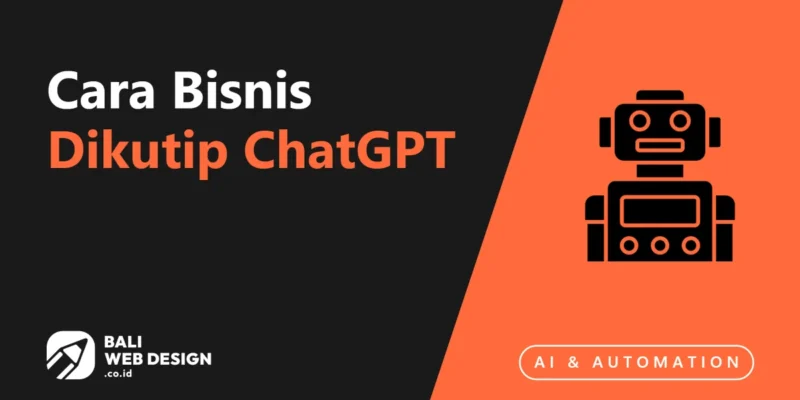 AI Search 2025: Cara Bisnis Bali Dikutip ChatGPT, Perplexity, dan Gemini AI Search 2025: Cara Bisnis Bali Dikutip ChatGPT, Perplexity, dan Gemini