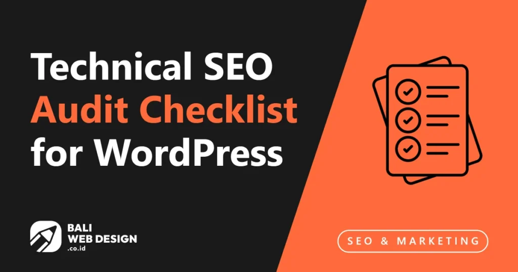 technical-seo-audit-checklist-for-wordpress